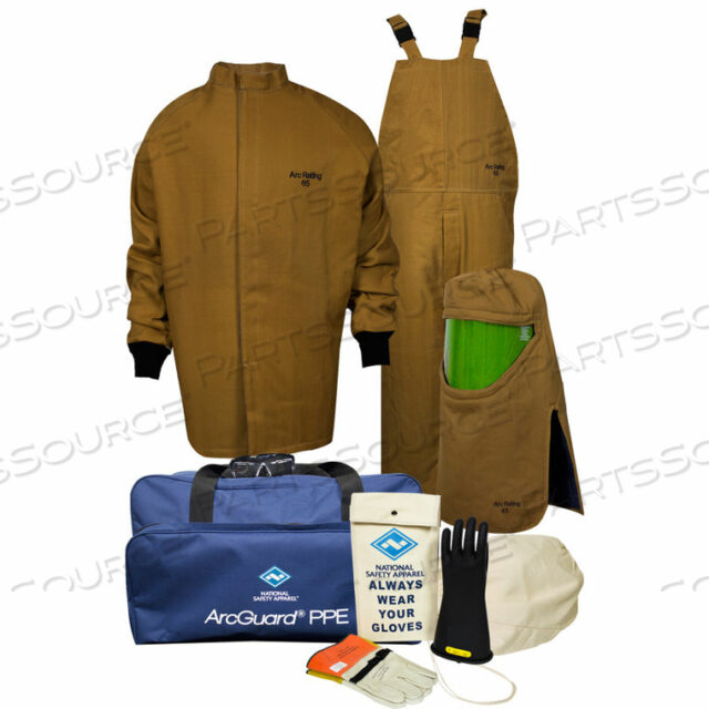 ARCGUARD 65 CAL/CM2 КОМПЛЕКТ ДУГОВОЙ ВСПЫШКИ, 2XL, РАЗМЕР ПЕРЧАТОК 10