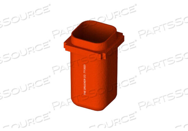 OEM#: 7713023K100MM 4-МЕСТО ДЛЯ ДЕРЖАТЕЛЯ ТРУБКИ - ОРАНЖЕВЫЙ от Drucker Diagnostics, Inc. (ранее QBC Diagnostics)