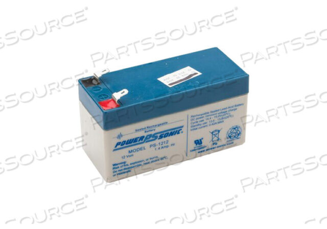 OEM#: 4800-008АККУМУЛЯТОРНАЯ БАТАРЕЯ, ГЕРМЕТИЧНАЯ СВИНЦОВО-КИСЛОТНАЯ, 12 В, 1,3/1,4 А·ч от Mortara Instrument, Inc.