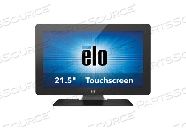OEM#: E107766TOUCHMONITOR, LCD, TFT-ПАНЕЛЬ, СООТНОШЕНИЕ СТОРОН 16:9, КОНТРАСТНОСТЬ 1000:1, ДИАПАЗОН ВИДИМОГО ИЗОБРАЖЕНИЯ 21,5 ДЮЙМА, 50/60 ГЦ, РАЗРЕШЕНИЕ 1920 X 1080, 29 Вт, ОТВЕТ 5 МС от Elo Touch Solutions
