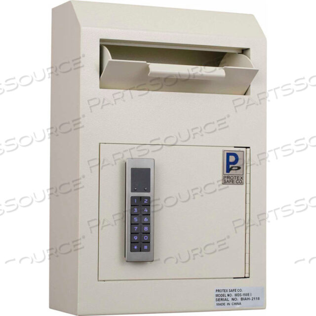 OEM#: WDS-150E IIНАСТЕННАЯ КОРОБКА ДЛЯ ПОДКЛЮЧЕНИЯ С ЭЛЕКТРОННЫМ ЗАМКОМ 10 X 4-1/4 X 15 БЕЖЕВАЯ от Protex Safe Co. LLC