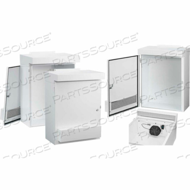 OEM#: WF3LPWEATHERFLO TYPE 3R DRIVE ENCL W/4IN FAN, 29.00X24.00X12.00, GALVANIZED/PAINT by Hoffman