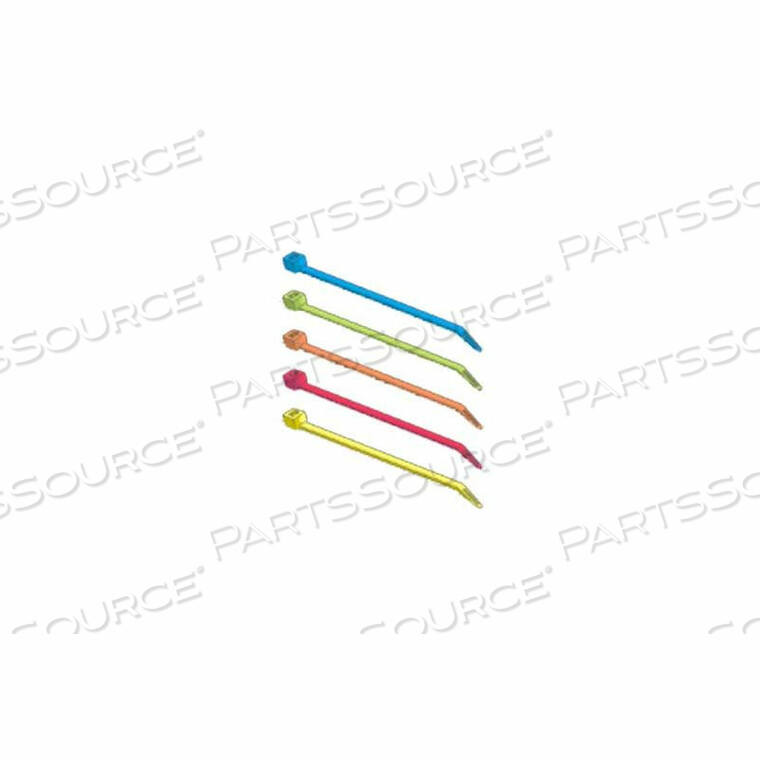 OEM#: 502209-100ЖЕЛТЫЕ ФЛУОРЕСЦЕНТНЫЕ КАБЕЛЬНЫЕ СТЯЖКИ, 8.5, 100 ШТ. от Quick Cable