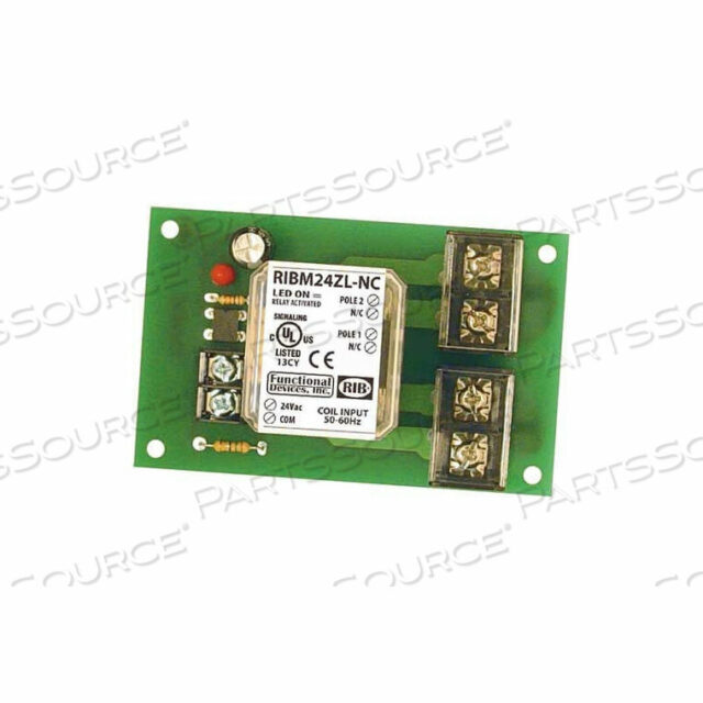 OEM#: RIBM24ZL-NCPANEL РЕЛЕ, 4 X 2.35, 30A, DPST-NC, 24VAC/DC от RIB