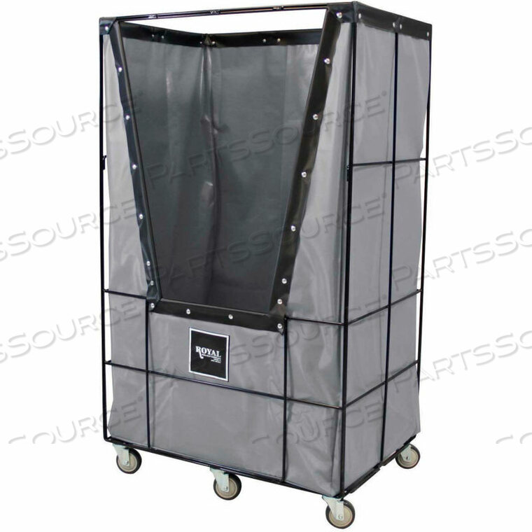 OEM#: R48-GGX-BWE-4UNNBULK ТЕЛЕЖКА ДЛЯ ПРОВОДОВ, 40 куб. футов, СЕРЫЙ ВИНИЛ от Royal Basket Trucks