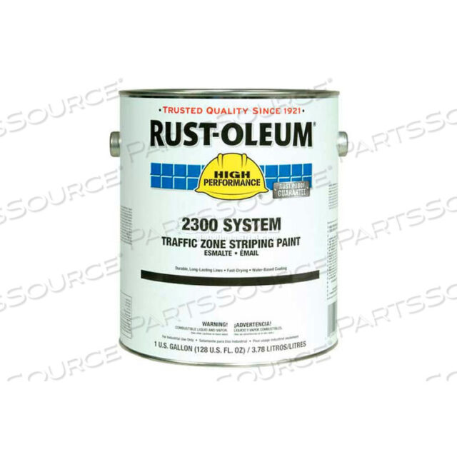 OEM#: 23913002391300 КРАСКА ДЛЯ ДОРОЖНОЙ РАЗМЕТКИ RUST-OLEUM, 5 ГАЛЛОНОВ, БЕЛАЯ, МАТОВАЯ от Rust-Oleum