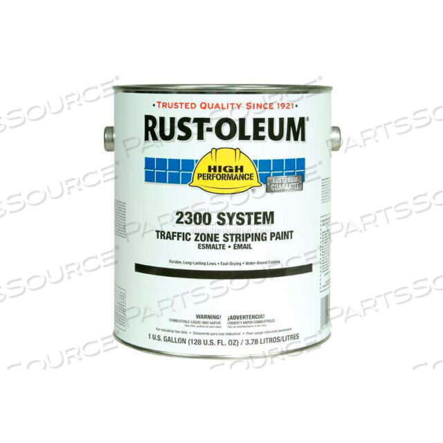 OEM#: 23914022391402 КРАСКА ДЛЯ ДОРОЖНОЙ РАЗМЕТКИ RUST-OLEUM, 1 ГАЛЛОН, БЕЛАЯ, МАТОВАЯ от Rust-Oleum