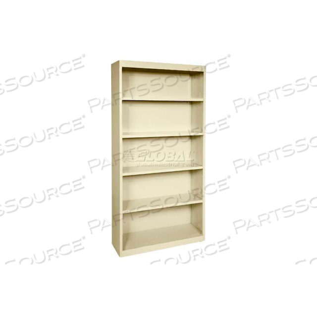 СТАЛЬНОЙ КНИЖНЫЙ ШКАФ 4 ПОЛКИ 46Ш X 18Г X 72В-PUTTY