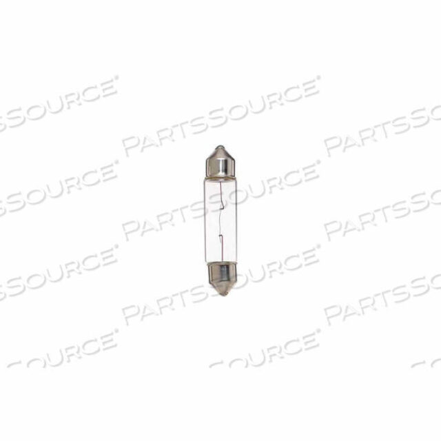 OEM#: S6986X10T3 1/4 10W MINIATURE W/ FESTOON BASE, 12V BULB by Satco
