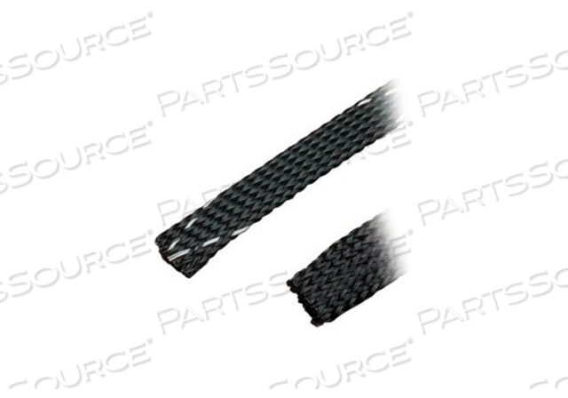 OEM#: SE50PFR-CR0BRAIDED SLEEVING 0.500 IN. 100 FT. BLACK by Panduit
