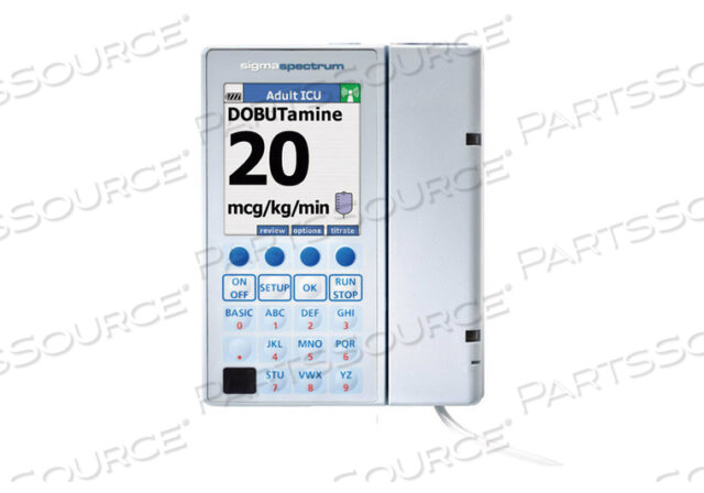 SIGMA SPECTRUM WIRELESS SW V8 INFUSION PUMP