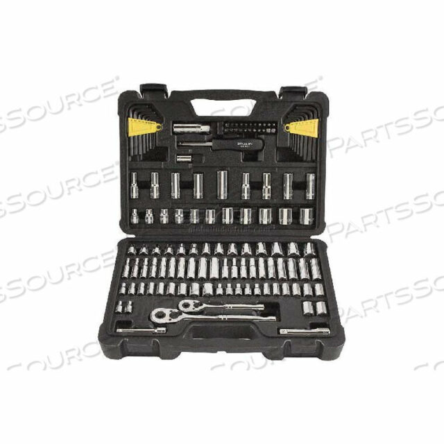OEM#: STMT716521/4 & 3/8 DRIVE SAE/METRIC 123 PIECE SOCKET SET by Stanley