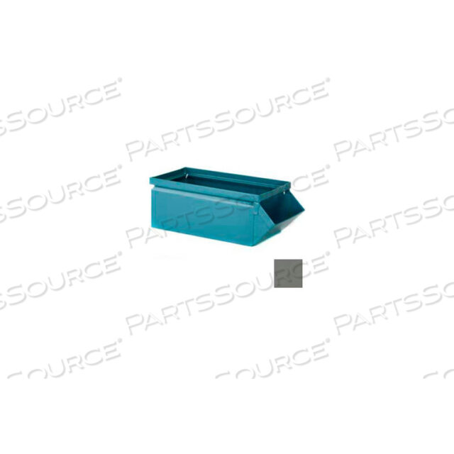 OEM#: 1-1SB-GY5-1/2W X 12D X 4-1/2H СТАЛЬНОЙ ПЕРЕДНИЙ КОНТЕЙНЕР С БУНКЕРОМ, СЕРЫЙ от Stackbin Corporation