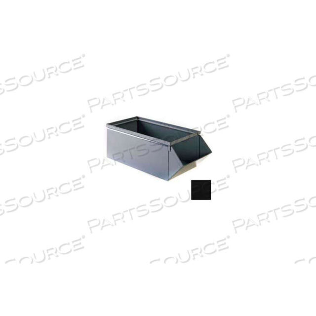 OEM#: 1-2SB-BK7-1/2W X 15-1/2D X 6H СТАЛЬНОЙ ПЕРЕДНИЙ КОНТЕЙНЕР С БУНКЕРОМ, ЧЕРНЫЙ от Stackbin Corporation