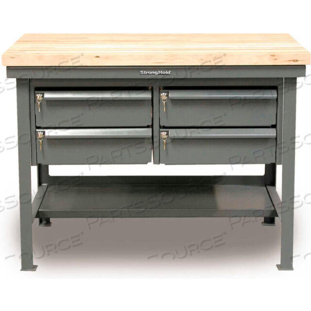 OEM#: T6036-4DB-KL-MT60W X 36D 4 ЯЩИКА СО СТОЛЕШНИЦЕЙ ИЗ КЛЕНА от Strong Hold