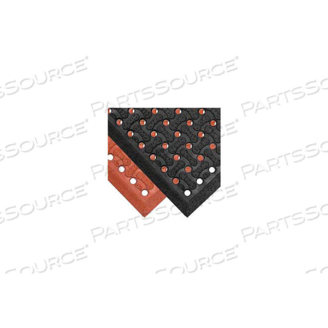 OEM#: T18S0046BLT18 SUPERFLOW ANTI FATIGUE ДРЕНАЖНЫЙ КОВРИК ТОЛЩИНОЙ 5/8 4 X 6 ЧЕРНЫЙ от Notrax