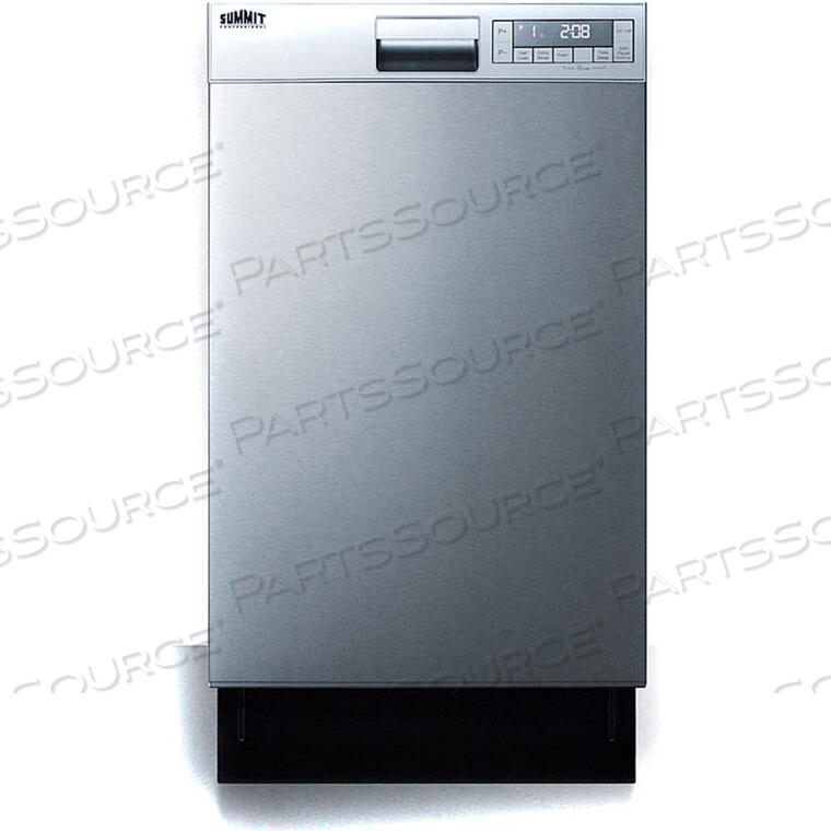 OEM#: DW18SS4ADAПОСУДОМОЕЧНАЯ МАШИНА ENERGY STAR, НЕРЖАВЕЮЩАЯ СТАЛЬ, 115 В от Summit Appliance (подразделение Felix Storch, Inc.)