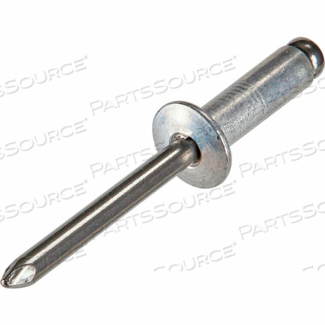 OEM#: JLDGSMD56SSPOP BLIND RIVET - 5/32 X 5-6 - BUTTON HEAD - UP TO 3/8 GRIP - STAINLESS STEEL /STEEL - PKG OF 500 by Titan Fasteners
