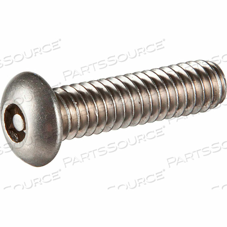 OEM#: 6.142114BS1/4-20 X 1-1/4 TAMPER-PROOF SECURITY CAP SCREW - BUTTON SOCKET HEAD - 18-8 STAINLESS STEEL - 100 PK by Tamperproof Screw Company, Inc.
