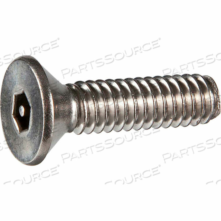 OEM#: 6.83212FS8-32 X 1/2 TAMPER-PROOF SECURITY CAP SCREW - FLAT SOCKET HEAD - 18-8 STAINLESS STEEL - 100 PK by Tamperproof Screw Company, Inc.