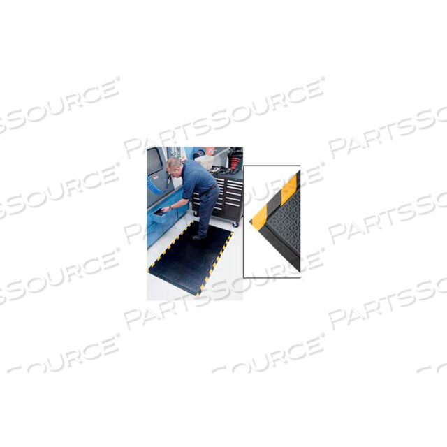 OEM#: 466223000HAPPY FEET ТЕКСТУРИРОВАННЫЙ КОВРИК 1/2 ТОЛЩИНОЙ 2 X 3 ЧЕРНО-ЖЕЛТАЯ КАДР от Andersen Company