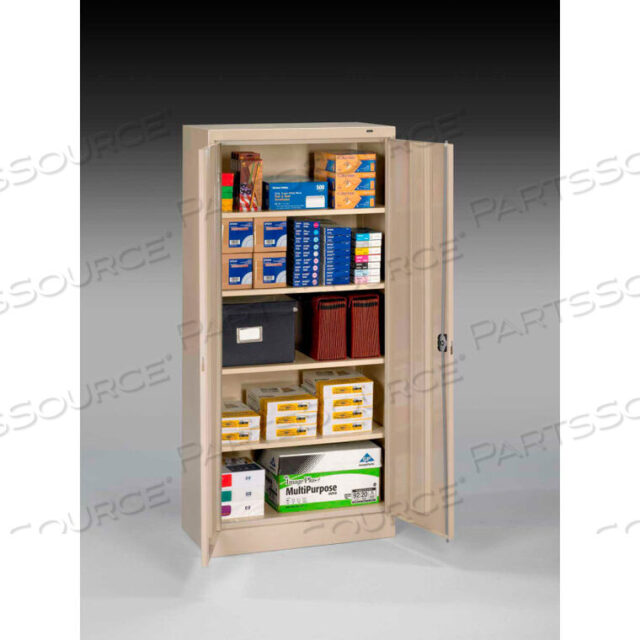 OEM#: 6615-SNDSMART SPACE ЦЕЛЬНОСВАРНОЙ ШКАФ ДЛЯ ХРАНЕНИЯ, 30 Ш x 15 Д x 66 В, ПЕСОЧНЫЙ от Tennsco Corp.