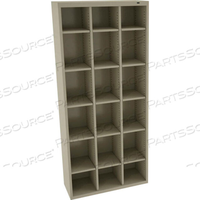 OEM#: CC-78-SND18 СВАРНОЙ ШКАФЧИК С ДВЕРЦОЙ, 34-1/2WX13-1/2DX78H, ПЕСОЧНЫЙ, СБОРКА Tennsco Corp.