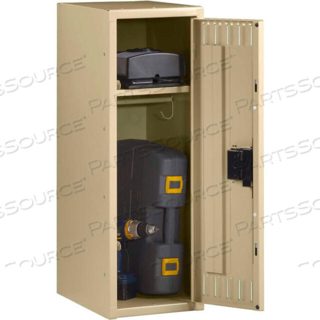 OEM#: STS-121236-1-MGYSINGLE TIER 1 DOOR WELDED LOCKER WITH LEGS, 12WX12DX36H, MEDIUM GRAY, ASSEMBLED by Tennsco Corp.