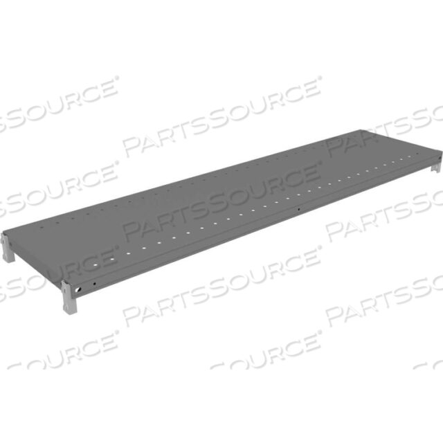 OEM#: ZMS-4812-MGYZ-LINE ДОПОЛНИТЕЛЬНАЯ СТАЛЬНАЯ УРОВЕНЬ ПОЛКИ С ЗАЖИМАМИ - 48Ш X 12Г X 1-5/16В от Tennsco Corp.