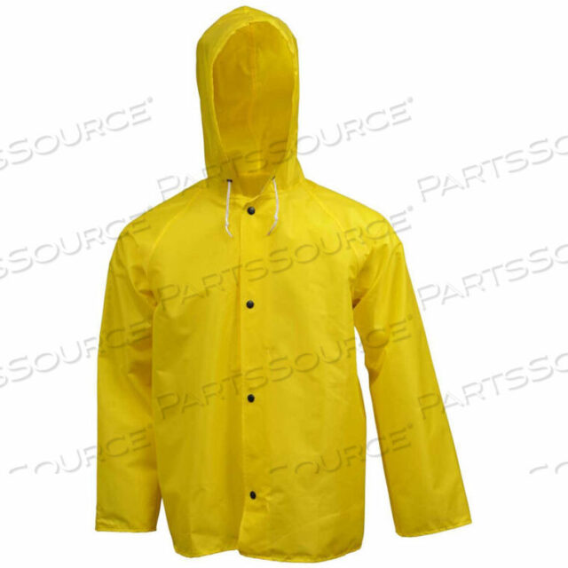 OEM#: J21107.SMJ21107 EAGLE STORM FLY FRONT HOODED JACKET, YELLOW, SMALL by Tingley Rubber