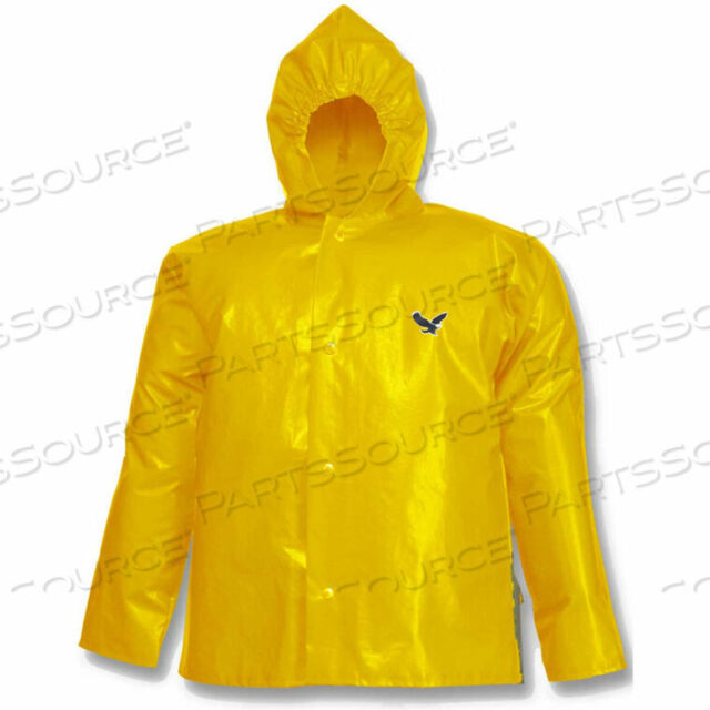 OEM#: J22107.MDJ22107 IRON EAGLE STORM FLY FRONT HOODED JACKET, GOLD, MEDIUM by Tingley Rubber