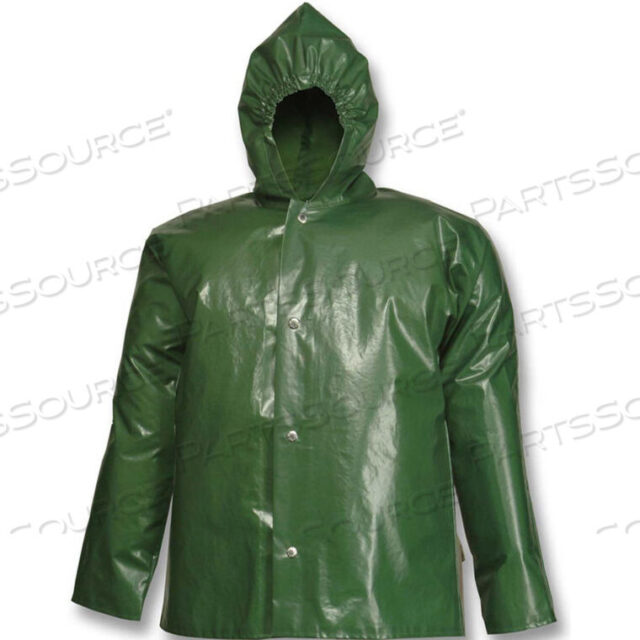 OEM#: J22168.5XJ22168 КУРТКА С КАПЮШОНОМ IRON EAGLE STORM FLY FRONT, ЗЕЛЕНАЯ, 5XL от Tingley Rubber