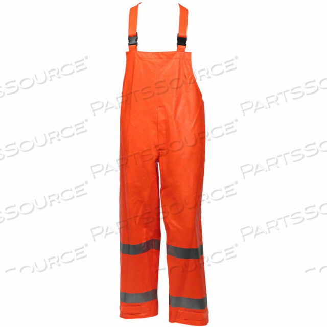 ECLIPSE CLASS E FR OVERALL, SNAP FLY FRONT, FLUORESCENT ORANGE/RED, M