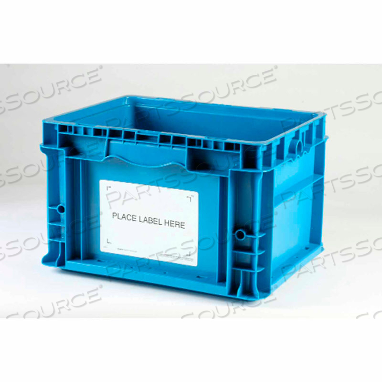 OEM#: ISTP3INDUSTRIAL CONTAINER PLACARD LABEL HOLDER W/PLACE LABEL HERE 4-1/2X7-7/8 WHITE от Kennedy Manufacturing