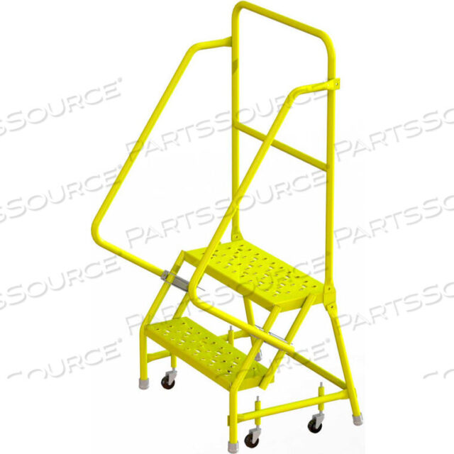 OEM#: KDSR102246-YПЕРФОРИРОВАННАЯ 24W 2-СТУПЕНЧАТАЯ СТАЛЬНАЯ ЛЕСТНИЦА НА РОЛИКАХ, 10D ВЕРХНЯЯ СТУПЕНЬКА от Tri-Arc