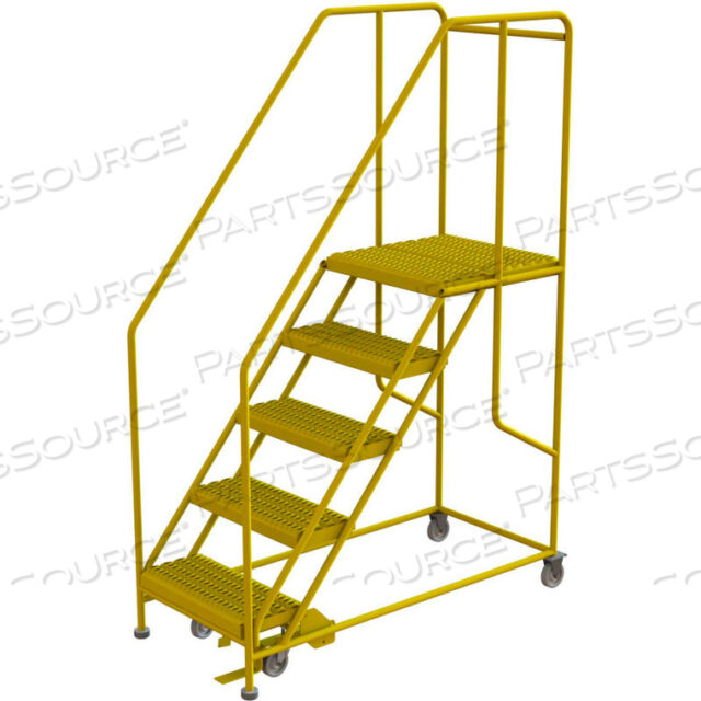 OEM#: WLWP152424SLC-Y5 СТУПЕНЬКА СТАЛЬНАЯ МОБИЛЬНАЯ ПЛАТФОРМА С ДВУМЯ ВХОДАМИ, 24Д X 24Ш, 42 ПОРУЧНЯ от Tri-Arc