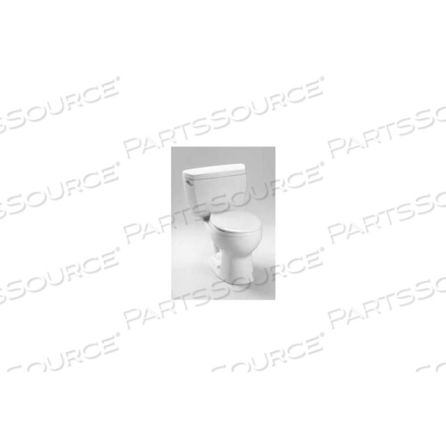 УНИТАЗ ECO-DRAKE КРУГЛЫЙ C743E+ST743E, BONE