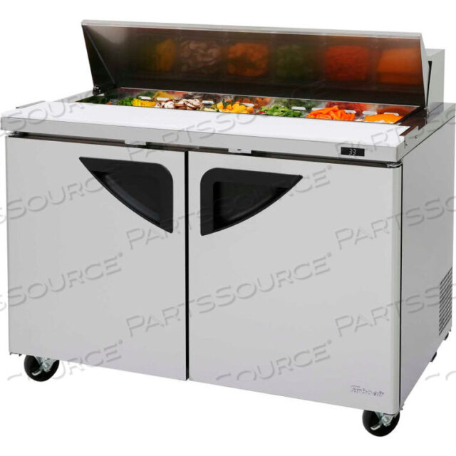OEM#: TST-48SD-NTST-48SD СЕРИЯ SUPER DELUXE - СТОЛ ДЛЯ СЭНДВИЧЕЙ/САЛАТА 48-1/4W - 2 ДВЕРИ от Turbo Air Inc