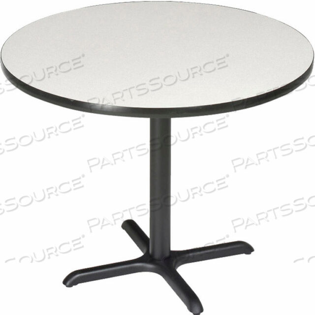 OEM#: 695806GYINTERION 42 ROUND RESTAURANT & LUNCHROOM BAR HEIGHT TABLE, GREY от National Public Seating