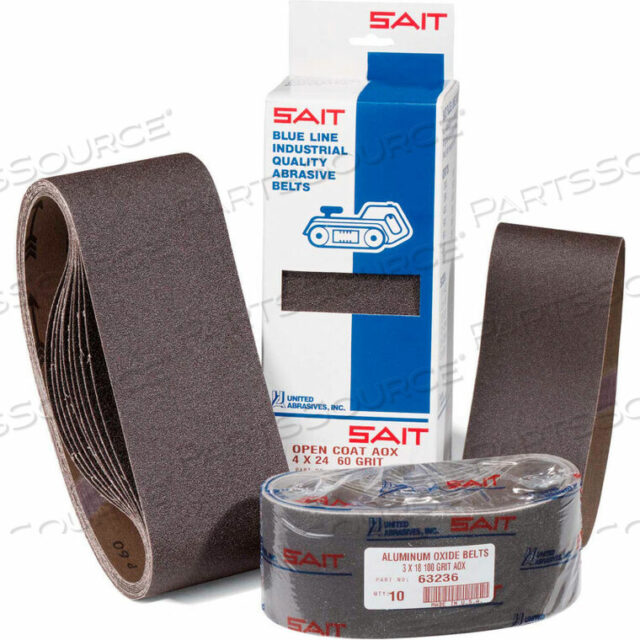 OEM#: 57901ШЛИФОВАЛЬНАЯ ЛЕНТА 1A-X 4 X 24 36 ЗЕРНИСТОСТЬ АЛЮМИНИЯ от United Abrasives-Sait