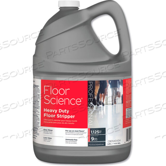 FLOOR SCIENCE СРЕДСТВО ДЛЯ УБОРКИ ПОЛОВ, БУТЫЛКА ОБЪЕМОМ ГАЛЛОН, 4 БУТЫЛКИ - 540434