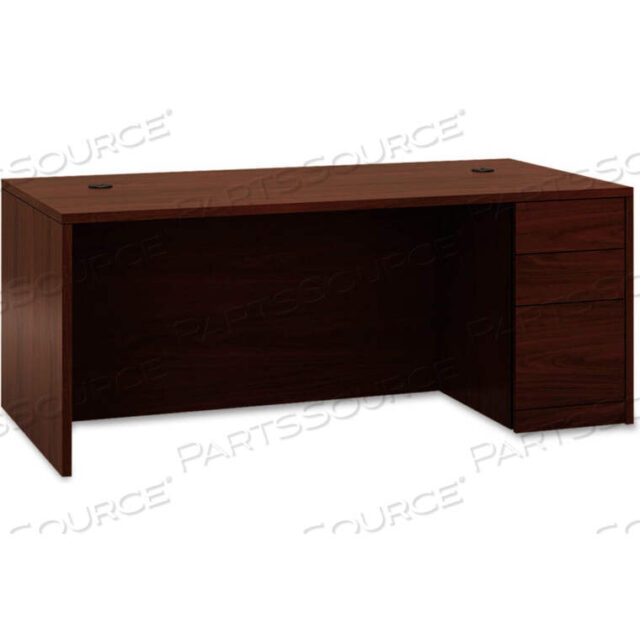 OEM#: HON105895RNNДЕРЕВЯННЫЙ СТОЛ - ПОЛНАЯ ВЫСОТА, ПРАВАЯ ПЬЕДЕСТАЛ - 66 Ш X 30 Г X 29-1/2 В - КРАСНОЕ ДЕРЕВО - СЕРИЯ 10500 от HON