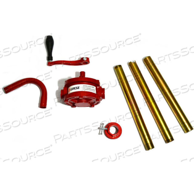 OEM#: 44052GROZ РОТАЦИОННЫЙ БОЧКОВОЙ НАСОС, ДВУХНАПРАВЛЕННЫЙ, 3-ЧАСТНАЯ ЖЕСТКАЯ ВСАСЫВАЮЩАЯ ТРУБКА, УПЛОТНЕНИЯ NBR, ВХОДНОЕ ОТВЕРСТИЕ 1 ДЮЙМ от Matrix Management Inc