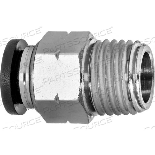 OEM#: ZUSA-TF-PTC-19ФИТИНГ ДЛЯ СОЕДИНЕНИЯ ТРУБ - НЕЙЛОНОВЫЙ ПЛАСТИК - ПРЯМОЙ АДАПТЕР - 1/2 ВНЕШНИЙ ДИАМЕТР ТРУБЫ X 1/2 NPT НАРУЖНАЯ РЕЗЬБА от USA Sealing, Inc.