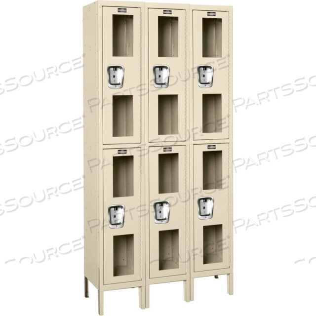 OEM#: USV3228-2PT-GLGLOBAL ПРОМЫШЛЕННЫЙ ДВУХЪЯРУСНЫЙ 6-ДВЕРНЫЙ ПРОЗРАЧНЫЙ ШКАФЧИК, 12 ШИРИНА X 12 ДВЕРЕЙ, 36 В, КОРИЧНЕВЫЙ, В РАЗОБРАННОМ СОБРАНИЕМ от Hallowell