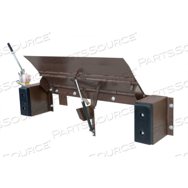 OEM#: PP-2072Уравнительная платформа EDGE-OF 72W, ГРУЗОПОДЪЕМНОСТЬ 20 000 ФУНТОВ — РУЧНОЙ ГИДРАВЛИЧЕСКИЙ НАСОС от Vestil Manufacturing Corp.
