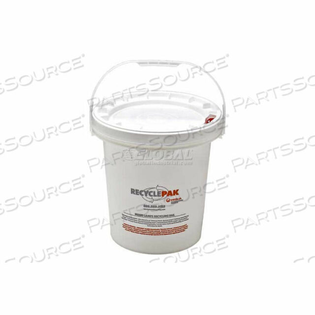 OEM#: SUPPLY-0685 GALLON MIXED LAMP RECYCLING PAIL by ELGA LabWater LLC (a Veolia Company)