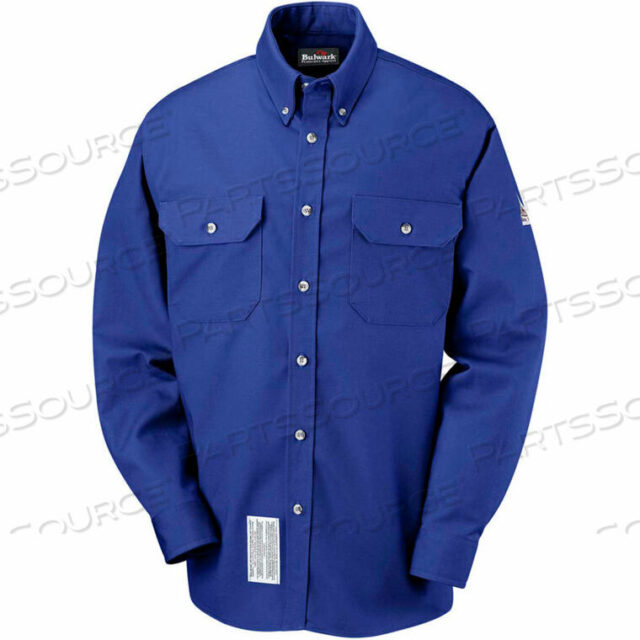 OEM#: SLU2RBLNXXLEXCEL FR COMFORTOUCH FR DRESS UNIFORM SHIRT SLU2, ROYAL BLUE, SIZE XXL LONG by VF Imagewear, Inc.