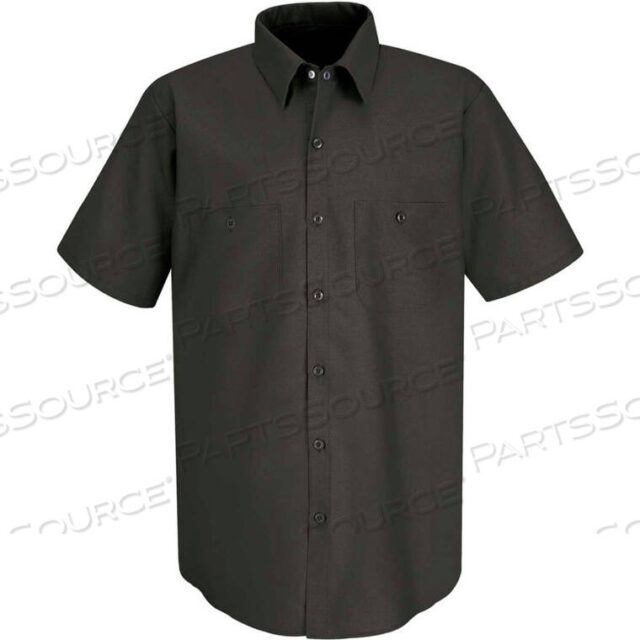 OEM#: SP24CHSSLXXLRED KAP MENS INDUSTRIAL WORK SHIRT SHORT SLEEVE CHARCOAL LONG-2XL SP24 by VF Imagewear, Inc.