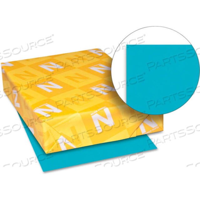 OEM#: 21849ЦВЕТНАЯ БУМАГА ASTROBRIGHTS, 8-1/2 X 11, TERRESTRIAL TEAL, 500 ЛИСТОВ В ПАЧЕ, автор Neenah